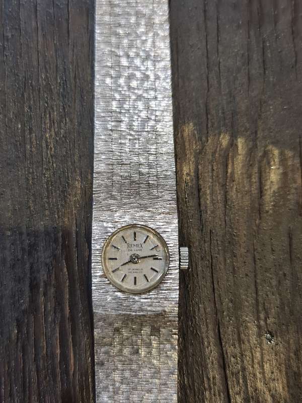 Remex De Luxe 17 Jewels Incabloc 1970`s Vintage Watch