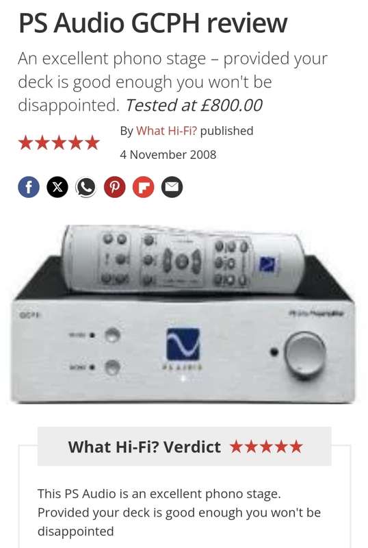 PS Audio GCPH High-End Phono Preamplifier