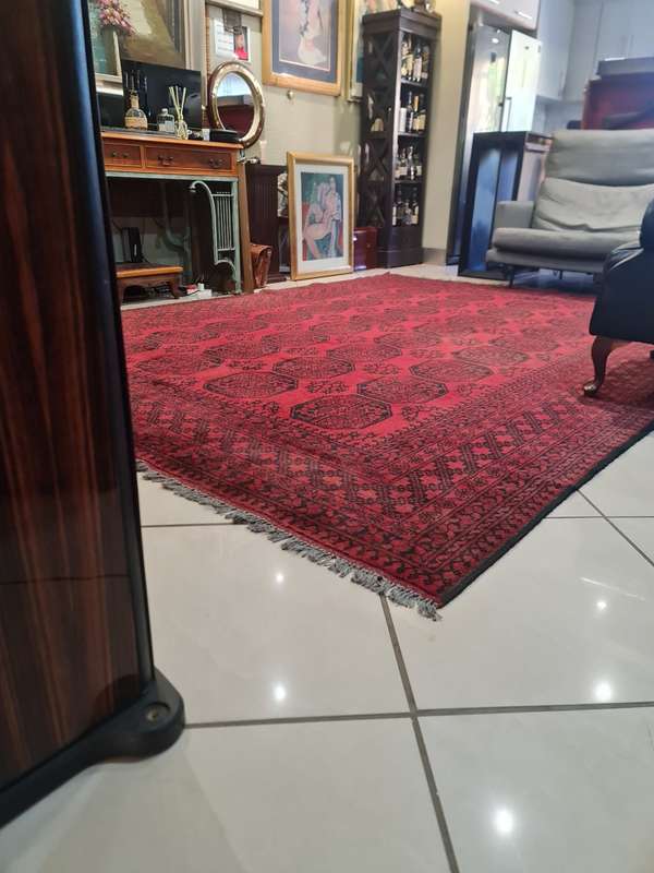 Large Persian Carpet.