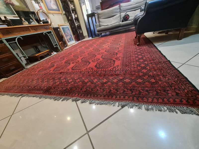Large Persian Carpet.