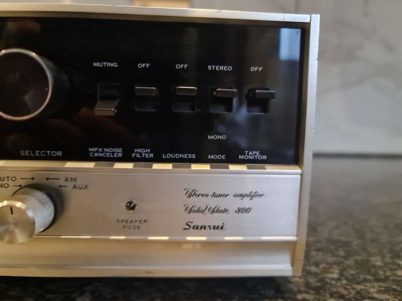 Sansui Vintage 1960`s Solid State 800 Receiver