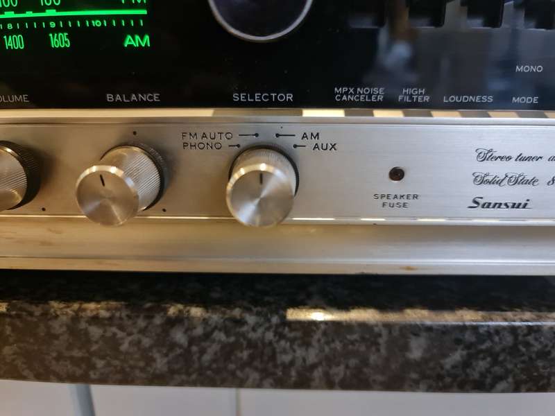 Sansui Vintage 1960`s Solid State 800 Receiver