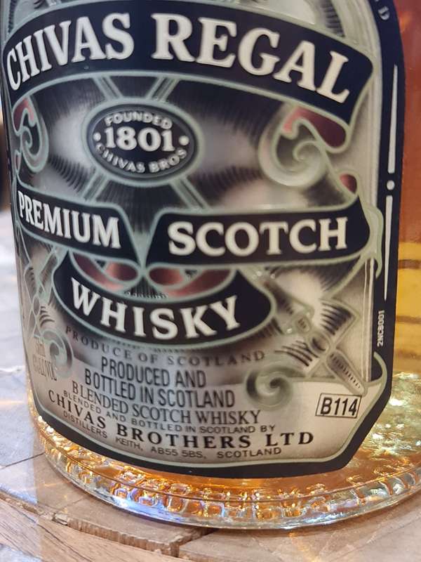 Chivas 12 Year Old Vintage 1980`s Whisky