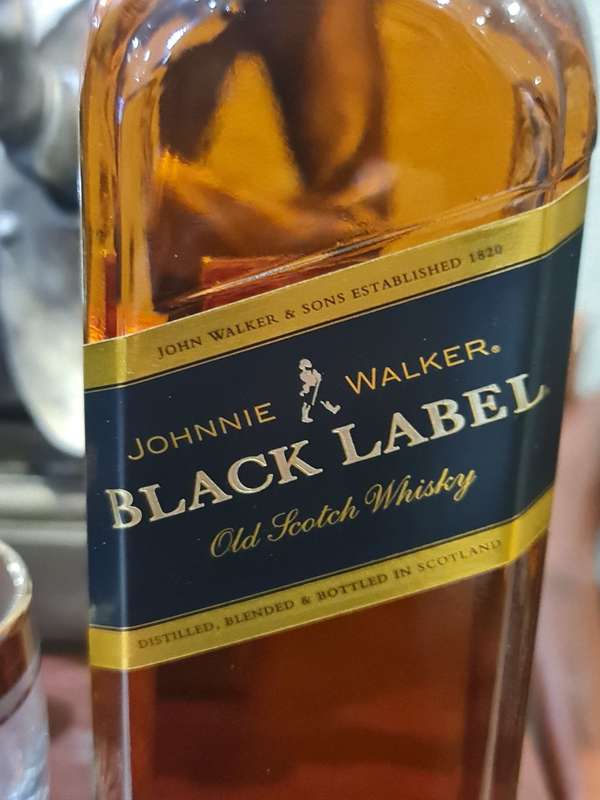 Vintage Johnnie Walker Black Label 12 Year Old