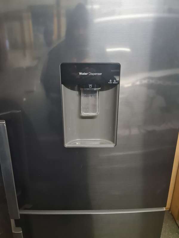 Samsung 329L Silver Combi Fridge- RB31HWJ3DSS