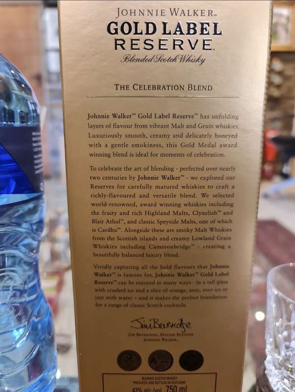 Johnnie Walker Gold Label Reserve