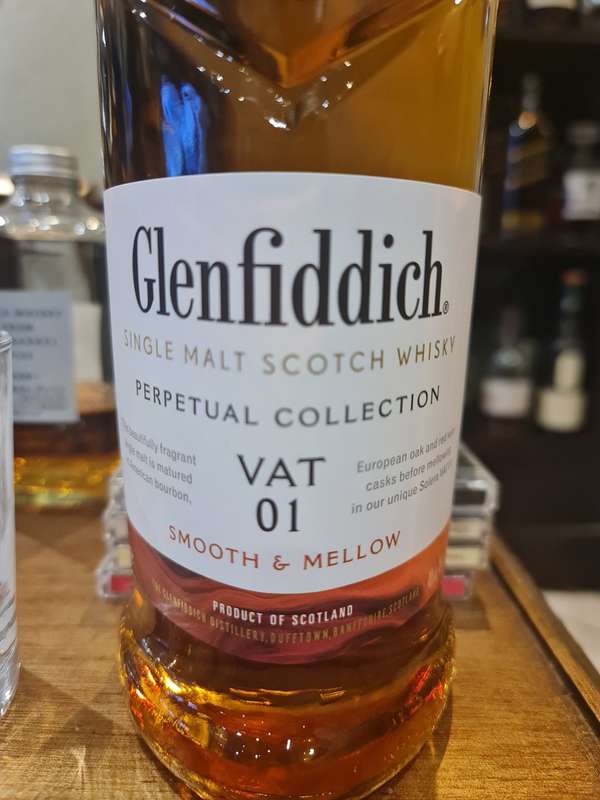 Glenfiddich VAT 01 Perpetual Collection Single Malt Scotch Whisky