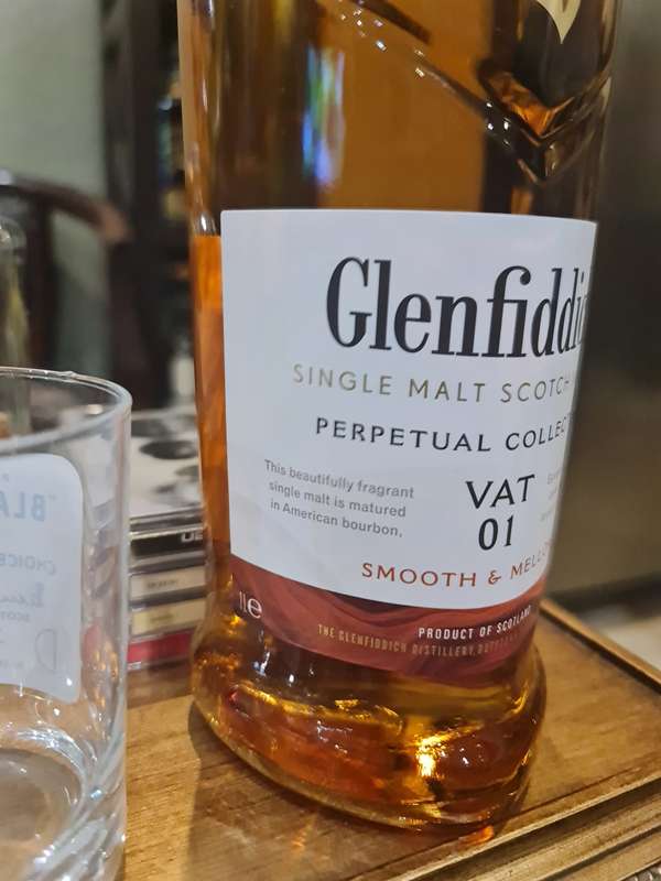 Glenfiddich VAT 01 Perpetual Collection Single Malt Scotch Whisky
