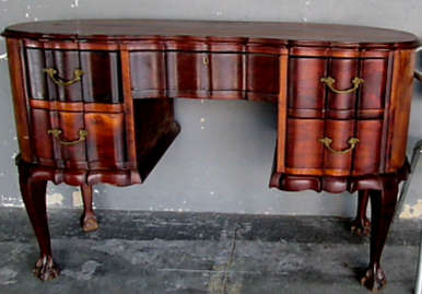 Dolly Varden Vintage Ball and Claw Desk