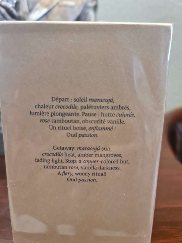 Maison Crivelli Oud Maracuja Extrait de Parfum