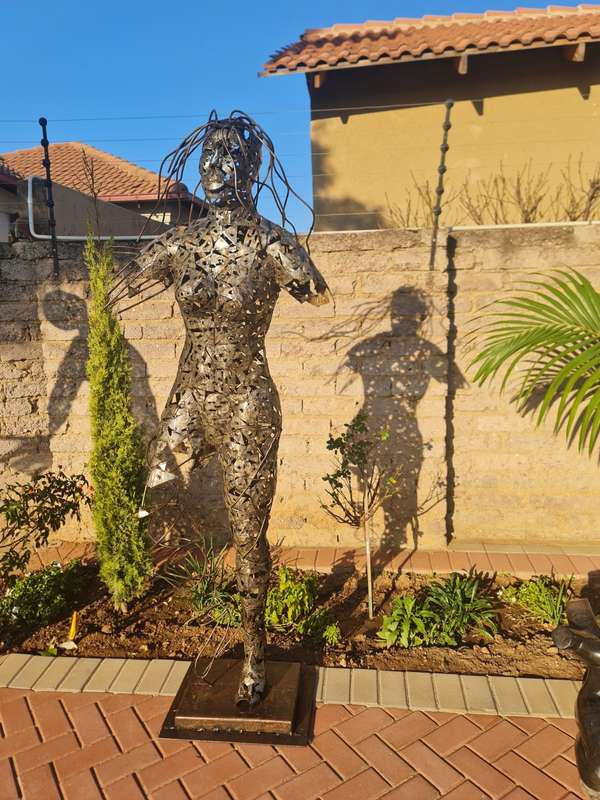 Female Metal Sculpture