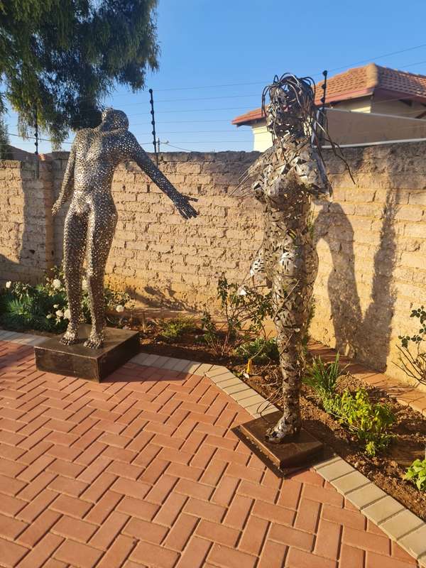 Female Metal Sculpture