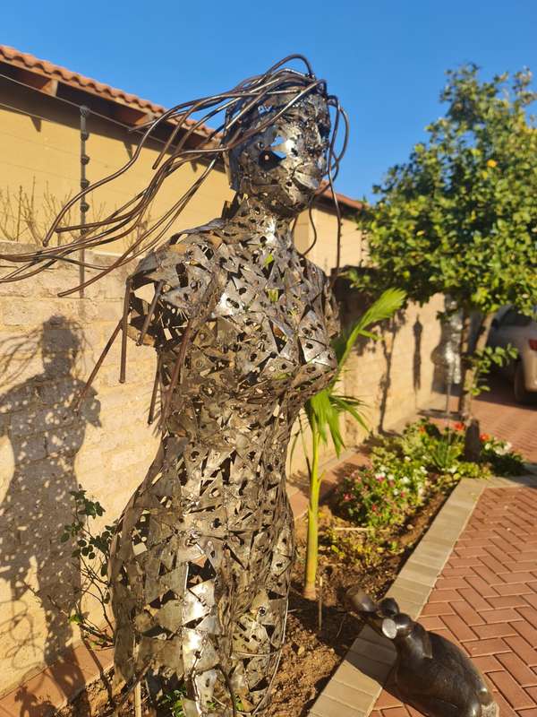 Female Metal Sculpture