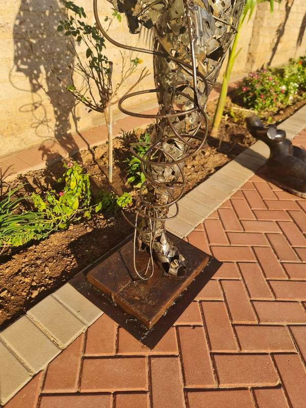 Female Metal Sculpture