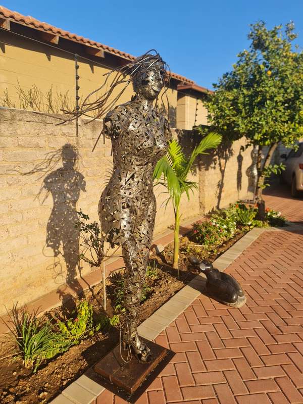 Female Metal Sculpture