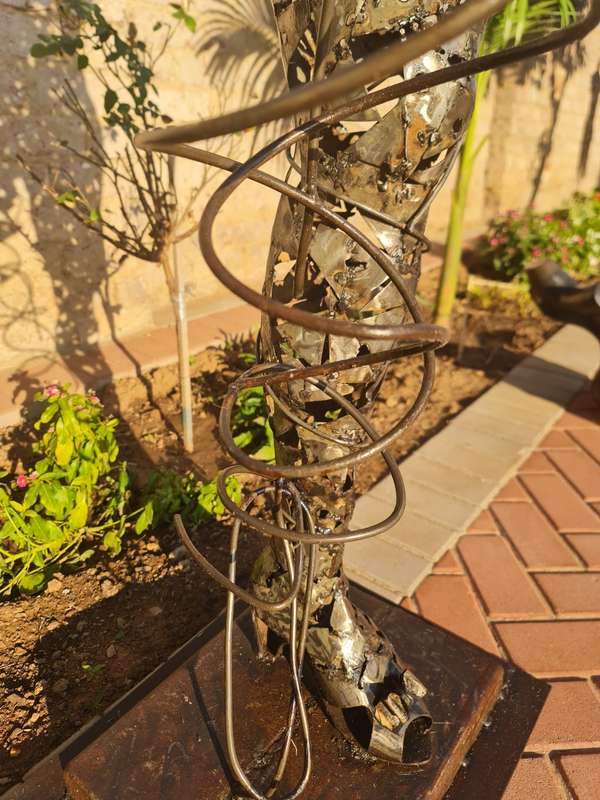 Female Metal Sculpture