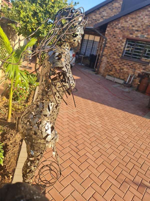 Female Metal Sculpture