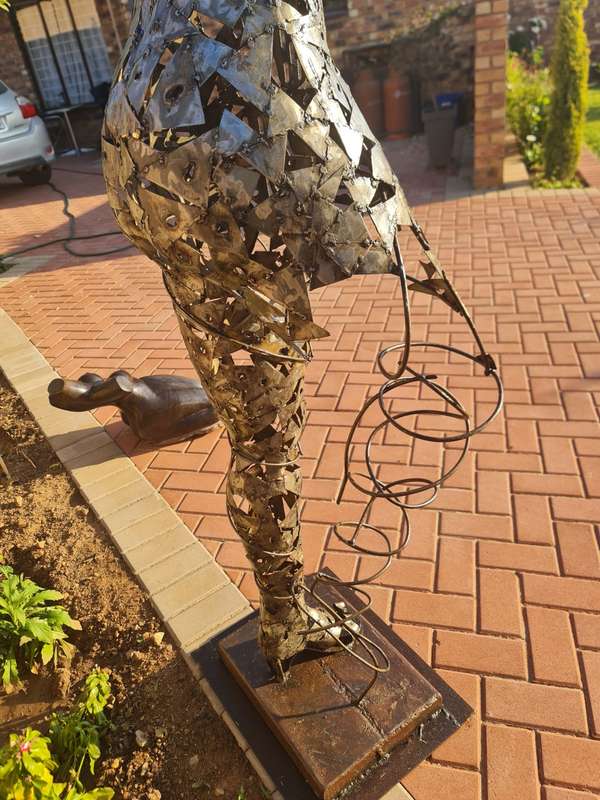 Female Metal Sculpture