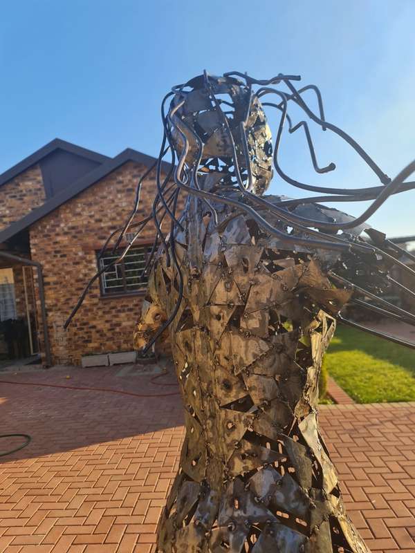 Female Metal Sculpture