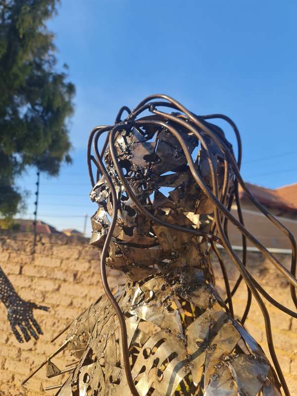 Female Metal Sculpture