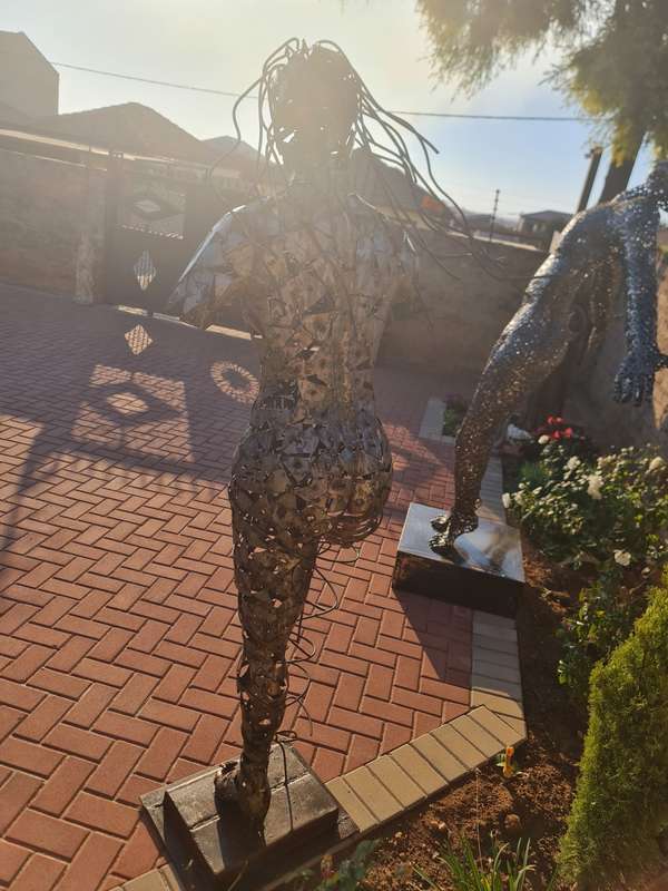 Female Metal Sculpture