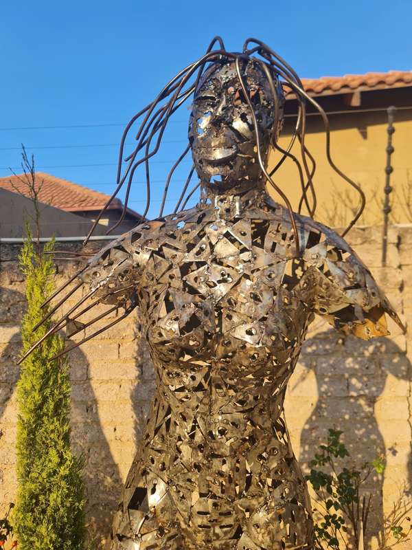 Female Metal Sculpture
