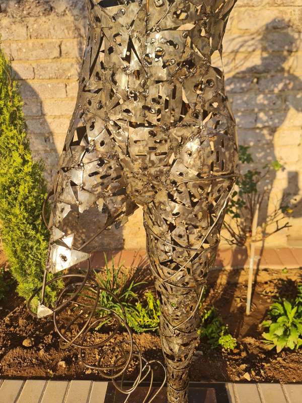 Female Metal Sculpture