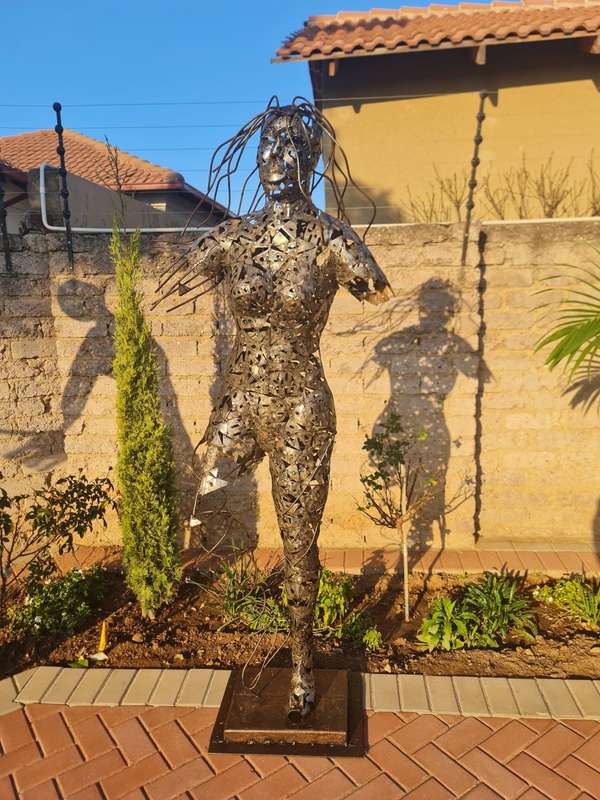 Female Metal Sculpture