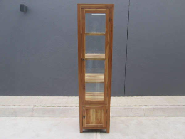 Teak Glass Display Cabinet