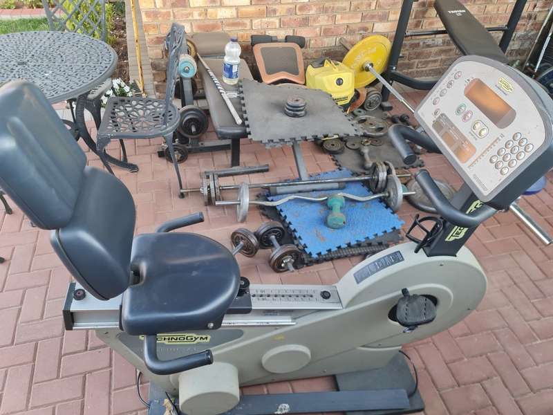 Technogym XT Pro Recumbent Bike