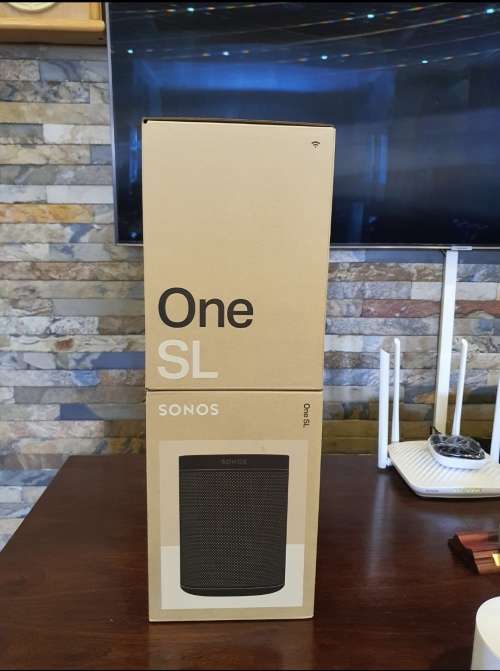 Sonos One SL Wireless Speakers Pair - Black