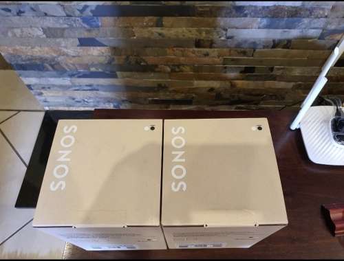 Sonos One SL Wireless Speakers Pair - Black