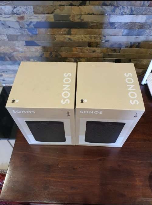 Sonos One SL Wireless Speakers Pair - Black
