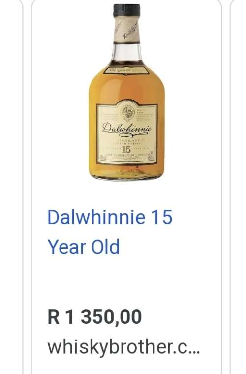 Dalwhinnie 15 Years Old Single Malt Whisky