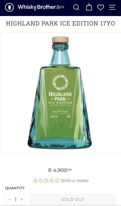 Highland Park ICE Edition 17 Years Single Malt Whisky