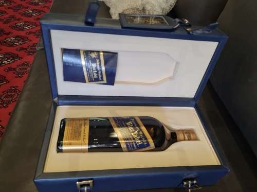 Johnnie Walker Blue Label Old Bottling In A Leather Case