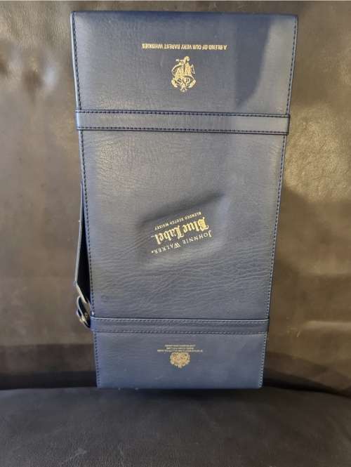 Johnnie Walker Blue Label Old Bottling In A Leather Case