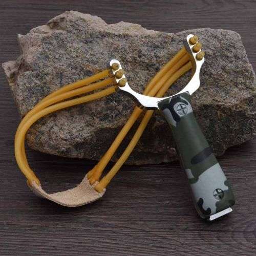 Sling Shot Aluminium Alloy Slingshot Camouflage