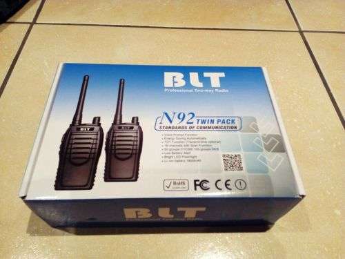 Brand NEW 2 Way Radio Set 5-10 Km Range
