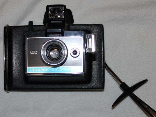 Polaroid Land Camera with Box