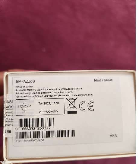 Samsung A22