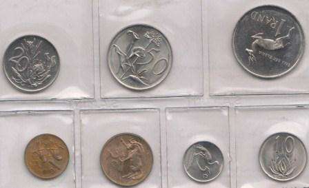 1982 SOUTH AFRICAN UNC MINT PACK