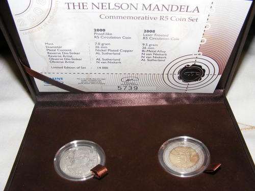INVESTMENT-MANDELA 90TH BIRTHDAY PROOF LIKE SET - INVESTMENT