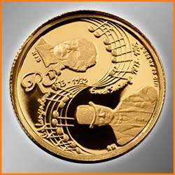 2009 PROTEA SERIES- NATIONAL ANTHEM SOLID 24 CARAT GOLD