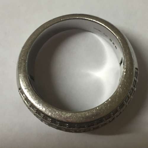 ***BARGAIN*** 925 STERLING SILVER LADIES RING INCL 93 WHITE STONES SIZE 9 (FREE SHIPPING)