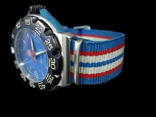 TAG Heuer Formula 1, Men`s Watch, Series 3, Blue Dial, Date, Nato Strap  (2004 Model)