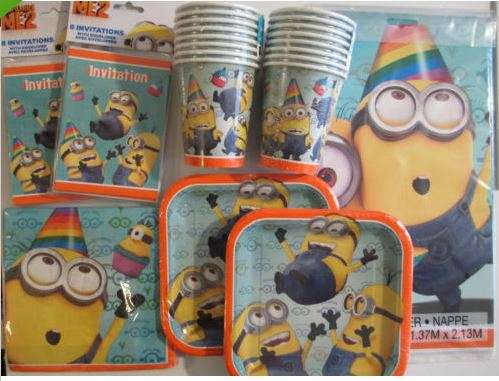 Despicable Me 2 Party Kit for 16