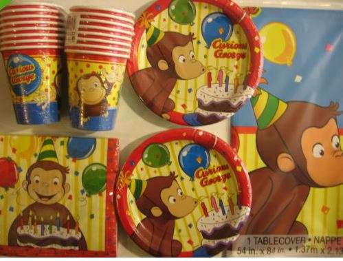 Curious George Party Kit