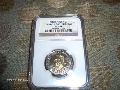 MS 66 Mandela birthday coin