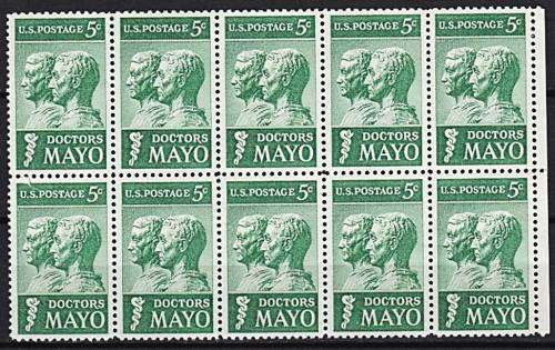 USA Doctors MAYO Marginal Block of 10 - Great Value!